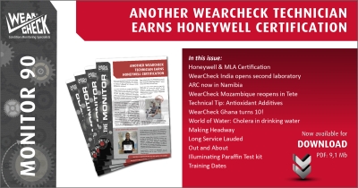 The latest WearCheck&rsquo;s Monitor newsletter offers valuable insights